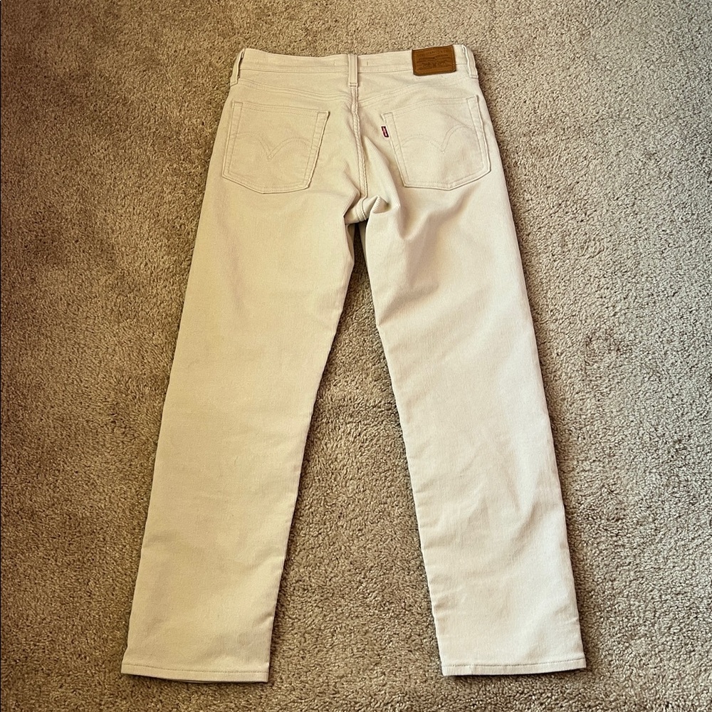 Levi’s Wedgie Straight Fit button Fly Corduroy Pants - Picture 8 of 12